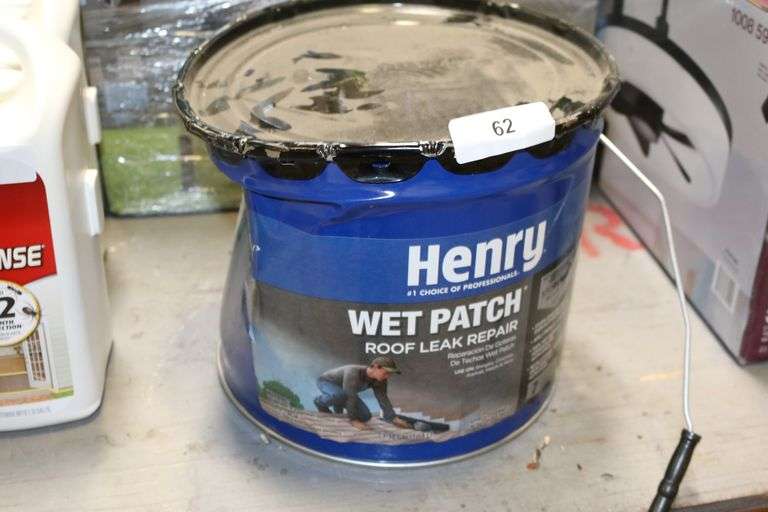 Henry Wet Patch Roof Leak Repair Auction HUB Texas