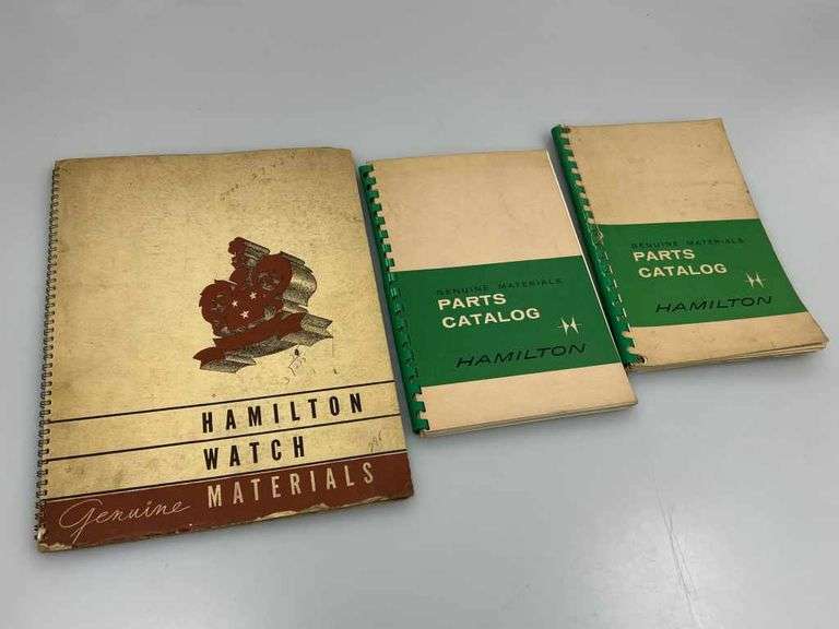 Hamilton Watch Parts Catalogs Auctions ASAP