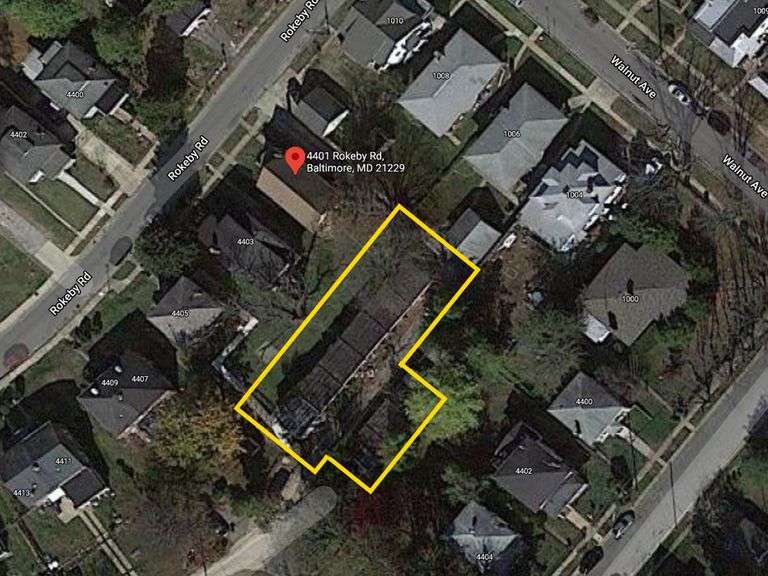 Garages Behind 4401 Rokeby Rd. Baltimore, MD 21229 Ashland Auction Group