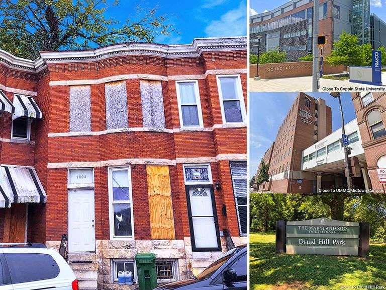 1804 N Carey St. Baltimore, MD 21217 Ashland Auction Group