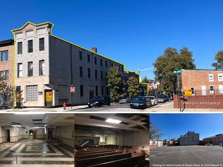 404 N Castle St. & 2024-2032 Orleans St. Baltimore, MD 21231