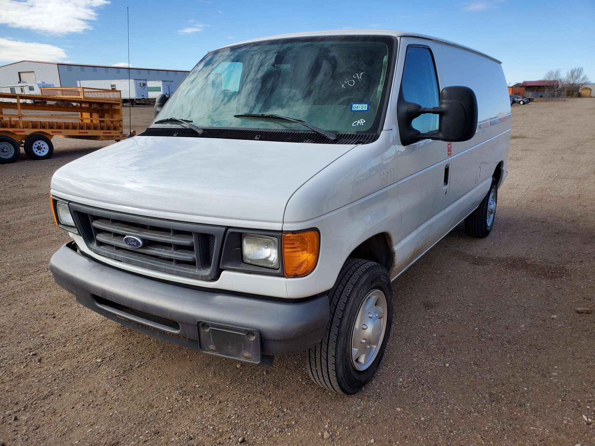 2007 Ford E150 Vans Econoline Cargo Van 3D - Assiter Auctioneers