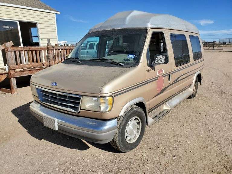 1996 Ford E150 Econoline Handicap Accessible Van Assiter Auctioneers