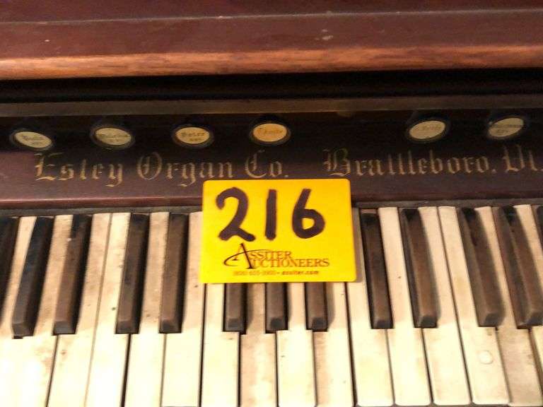 Antique Estey Organ Company Pump Organ Assiter Auctioneers