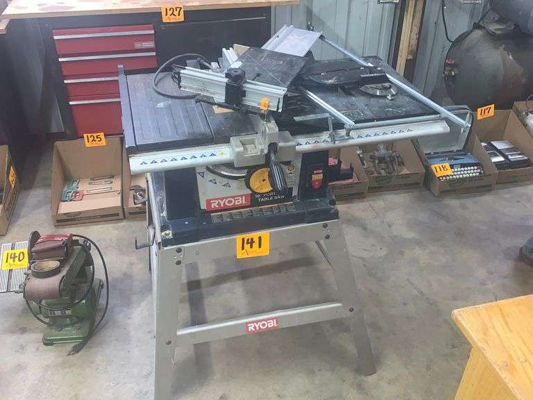 Ryobi 10" Table Saw w/ Accessories Assiter Auctioneers
