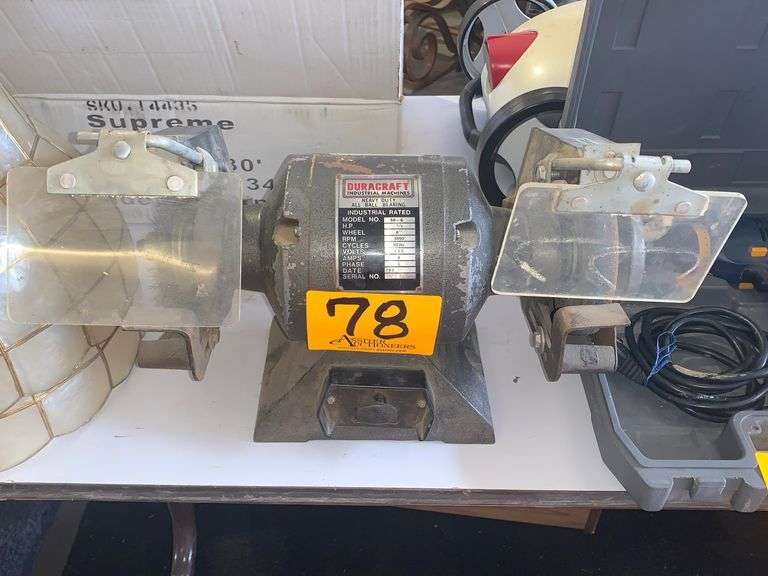 Duracraft Bench Grinder Assiter Auctioneers