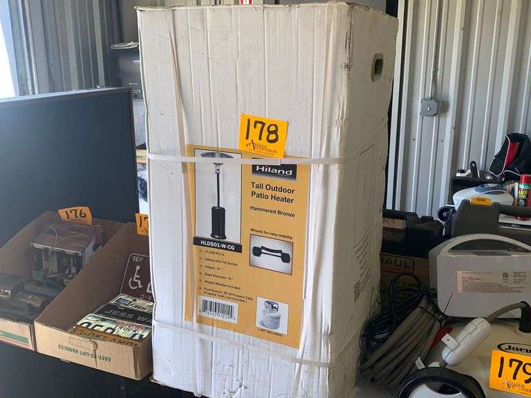 Hiland Tall Outdoor Patio Heater Assiter Auctioneers