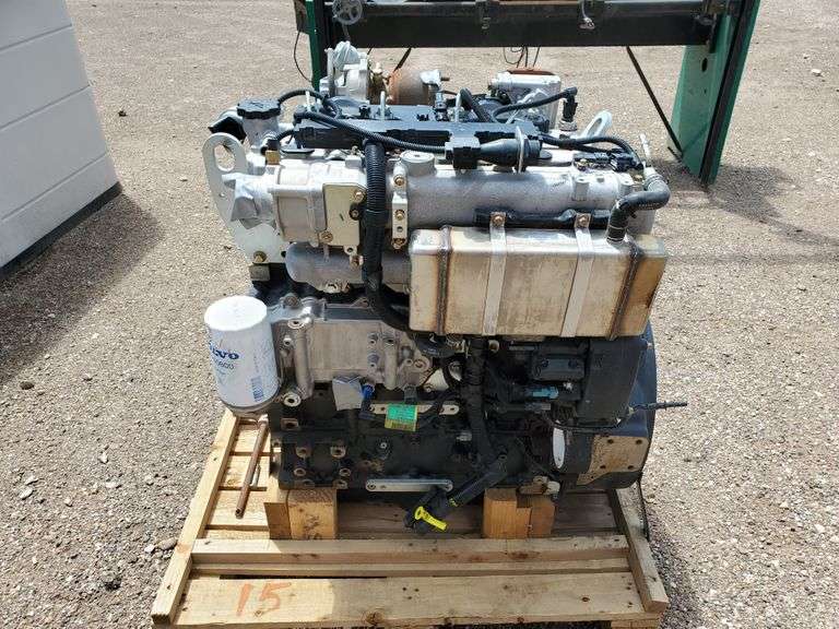 JCB Diesel Engine out of 444 Skid Steer Assiter Auctioneers