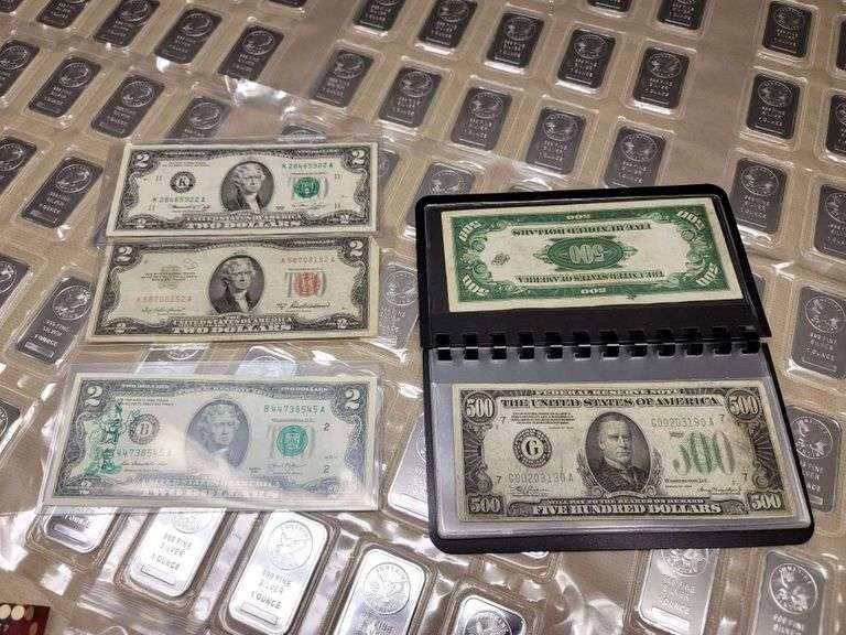 Jerry Bryan Collectable Coins, Currency & Silver