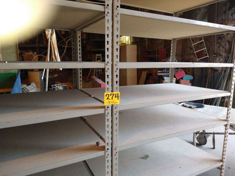 Heavy Duty Track Shelving Assiter Auctioneers