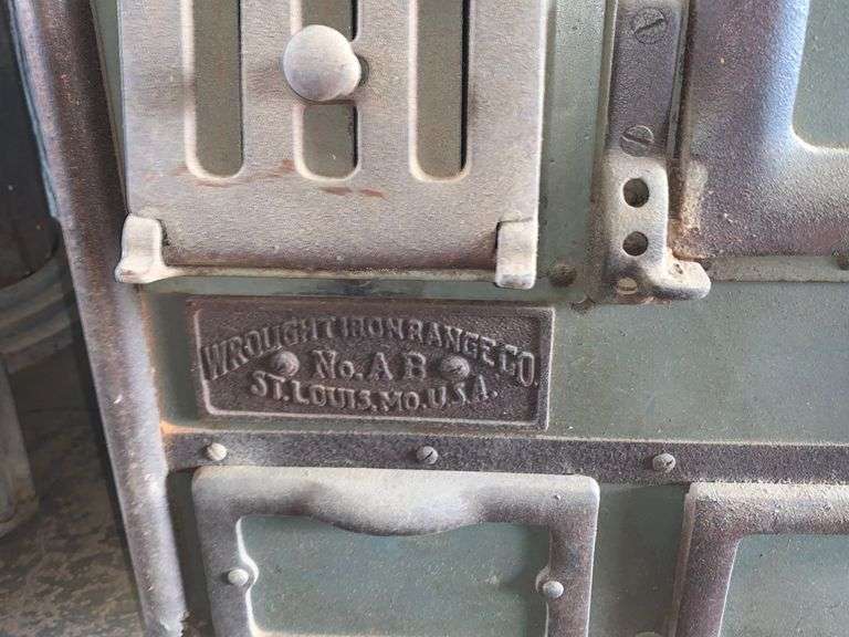 Wrought Iron Range Co. Home Comfort Wood Burning Stove Assiter