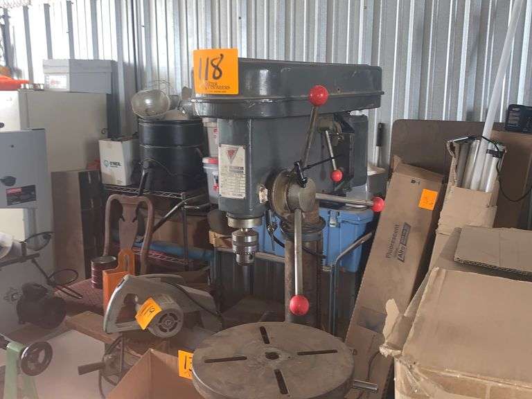 Chicago Power Tools Drill Press Assiter Auctioneers