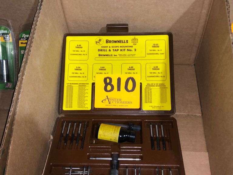 Brownells Sight & Scope Drill Kit 2 Assiter Auctioneers