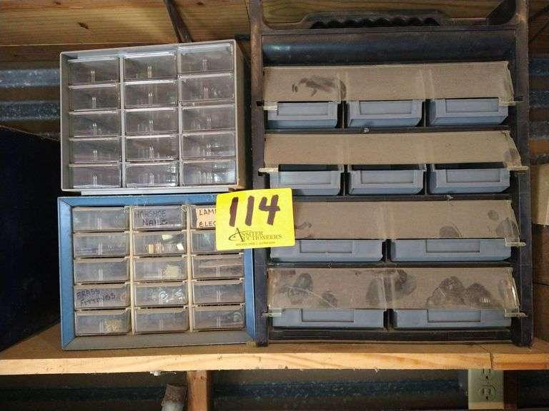 3 Parts Bins Assiter Auctioneers