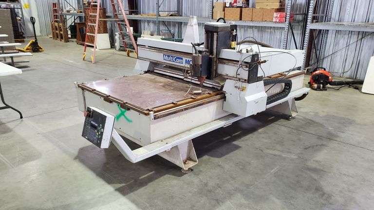 MultiCam MG Series CNC Flatbed Router - Assiter Auctioneers