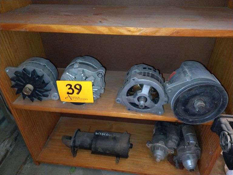 4 Ford & Chevy Alternators & 3 Starters Assiter Auctioneers