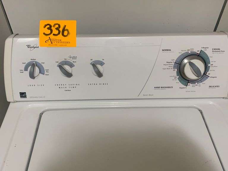 Whirlpool Ultimate Care II Washing Machine Assiter Auctioneers