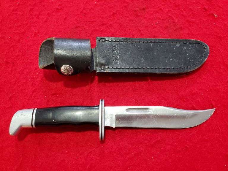 Buck Knife w/ Sheath Assiter Auctioneers