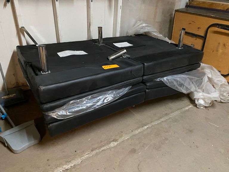 1 Futon w/ Broken Legs, 1 Futon Assiter Auctioneers