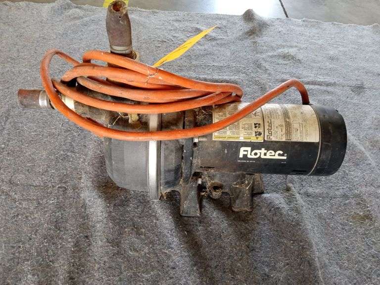 Flotec Water Pump Assiter Auctioneers