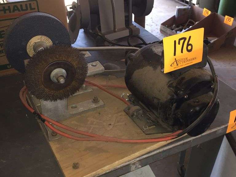 Shop Made Table Top Grinder Assiter Auctioneers