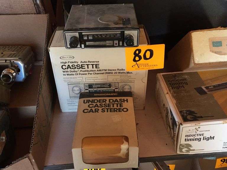 3 Automotive Cassette Players Assiter Auctioneers