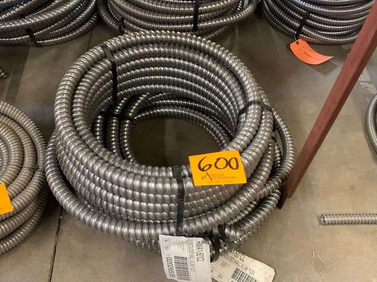 100ft. 1" Flexible Aluminum Conduit Assiter Auctioneers