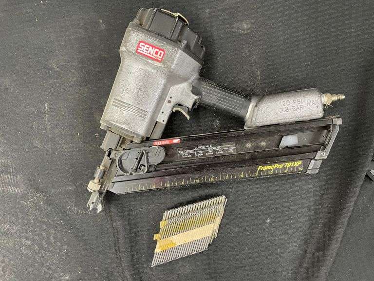 Senco FramePro 701xp w/5 nail strands Assiter Auctioneers