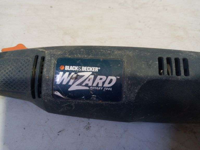 Black and Decker Wizard Rotary Tool Assiter Auctioneers