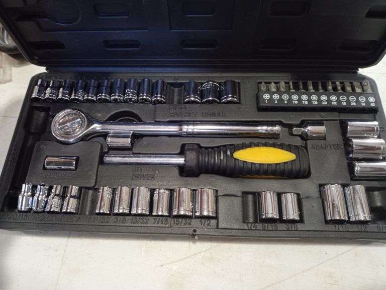 HSS Twist Drill Set, Torque Wrench, Battery Cables Assiter Auctioneers