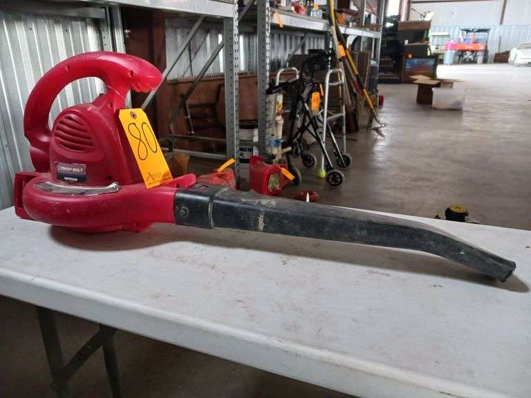 TroyBilt TB180B Leaf Blower Assiter Auctioneers