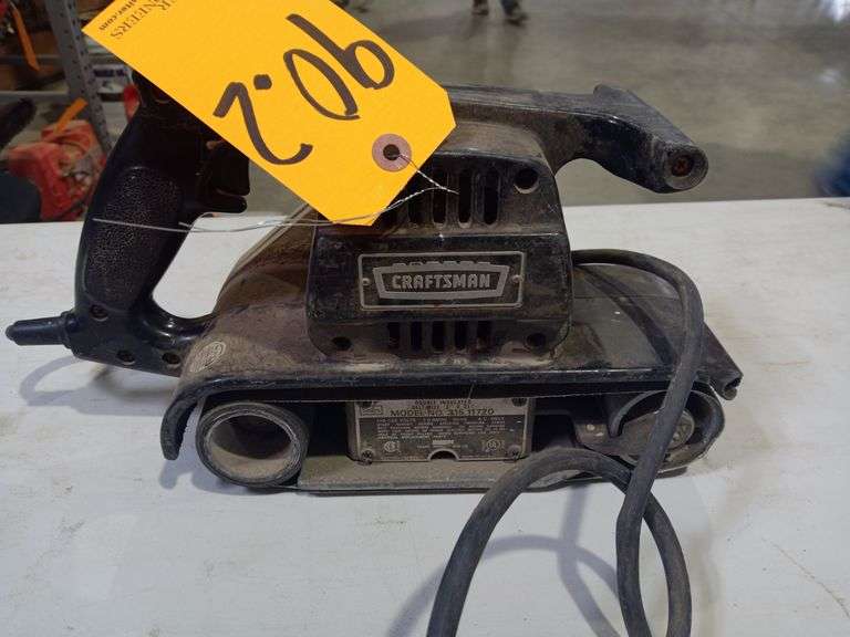 Craftsman 3" Belt Sander Assiter Auctioneers