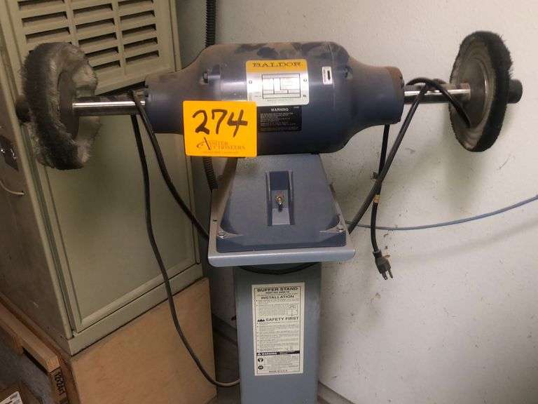 Baldor BufferPolisher w/Stand 43" Assiter Auctioneers