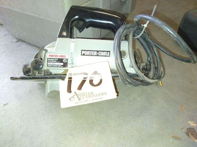 Porter Cable 41/2" Trim Saw model 314 Assiter Auctioneers