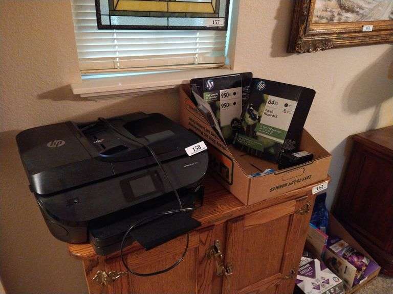 HP Envy Photo 7858 Printer w/Cartridges Assiter Auctioneers