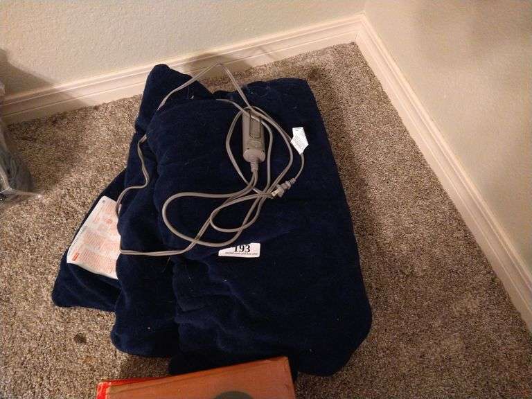 Sunbeam Warming Throw Assiter Auctioneers