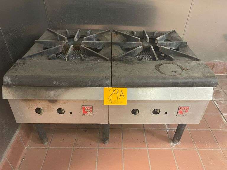 Wolf Gas Burners Assiter Auctioneers