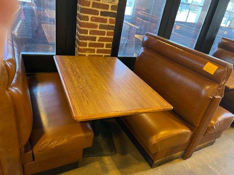 Restaurant Booths & Tables Assiter Auctioneers