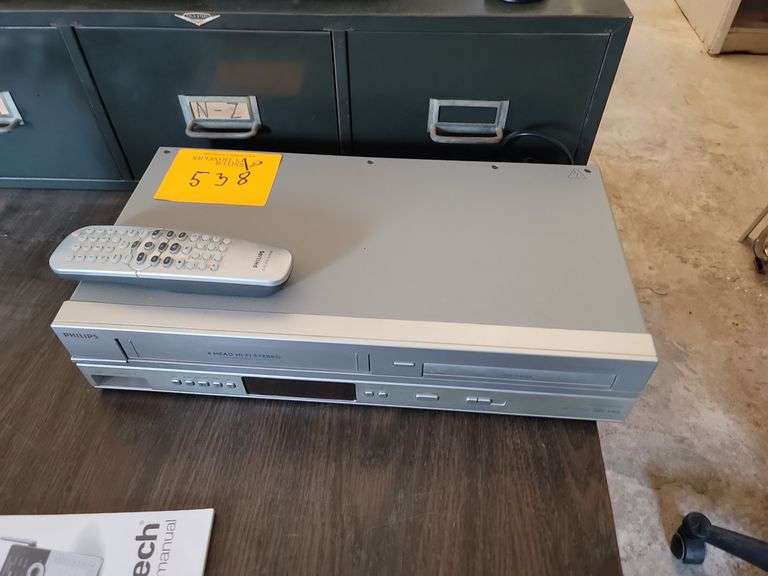 Philips VHS & DVD Player Assiter Auctioneers
