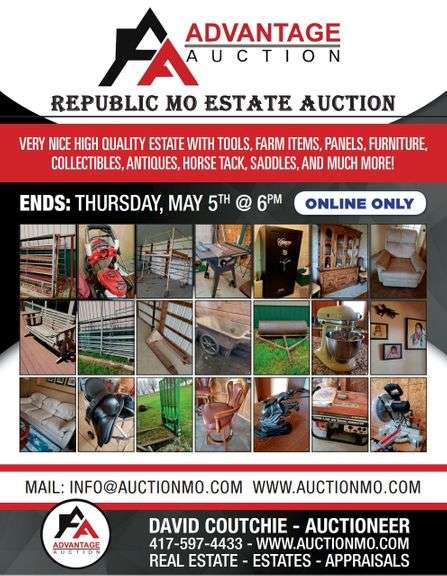 Estate Auction - Republic MO