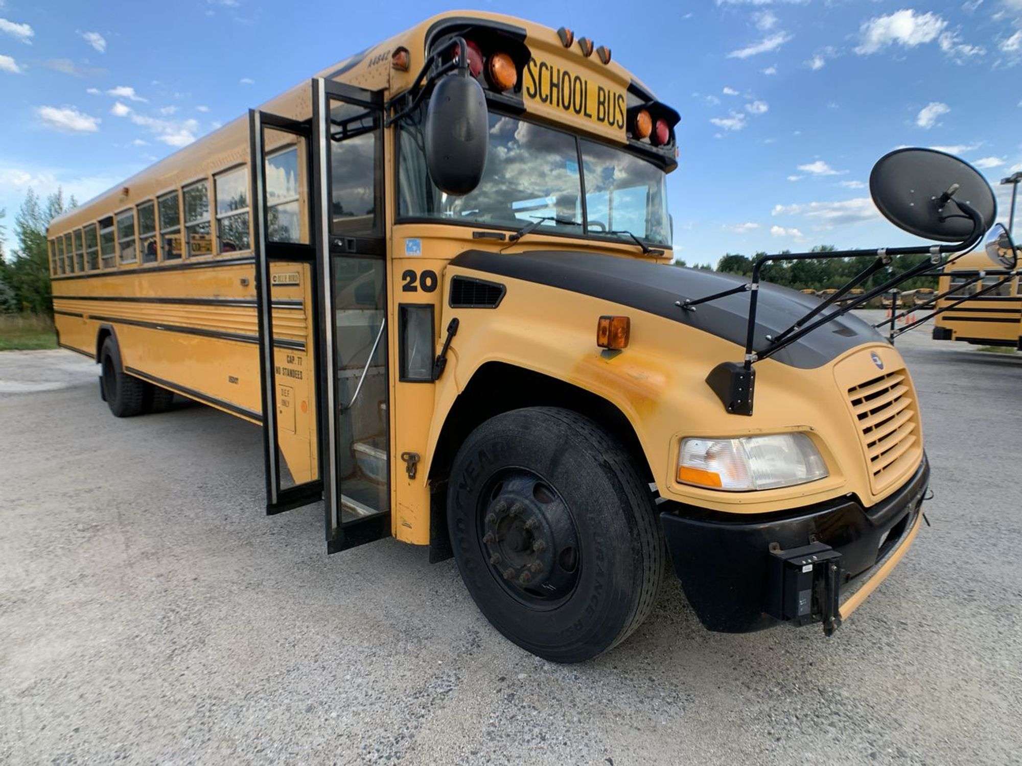 2011 BLUE BIRD BB VISION SCHOOL BUS #20 - Mathies & Sons, Inc. t/a