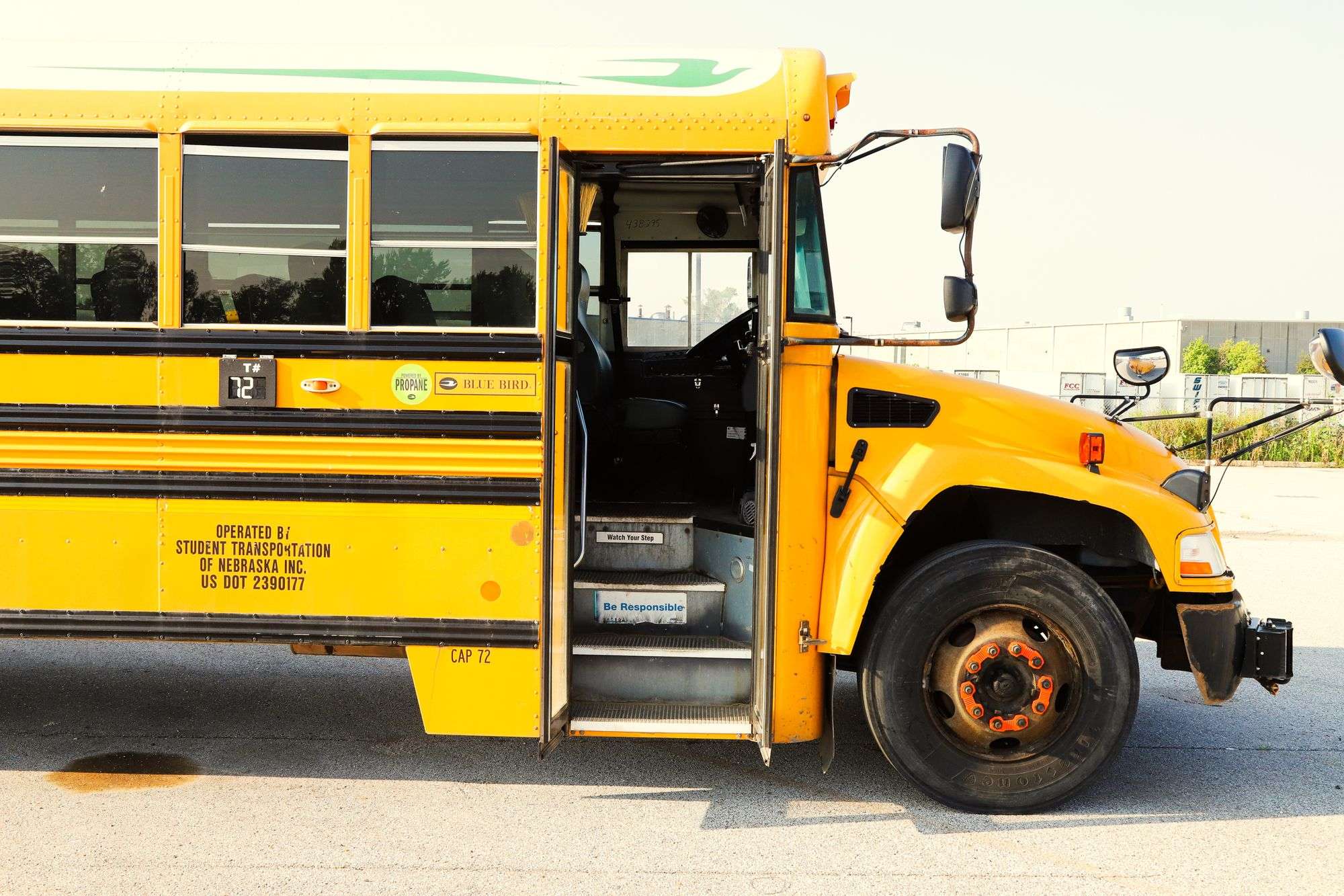 2014 BLUE BIRD BB VISION SCHOOL BUS #072 - Mathies & Sons