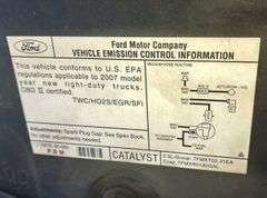 2007 FORD ESCAPE SUV