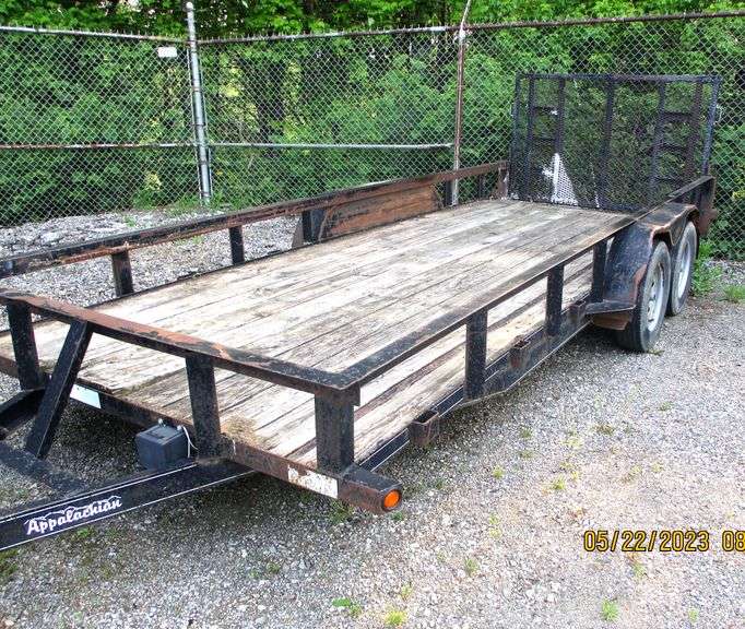 2010 APPALACHIAN SDB18 TANDEM AXLE CAR TRAILER Mathies & Sons, Inc. t/a 422 Sales