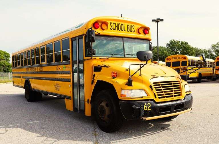 2014 BLUE BIRD BB VISION SCHOOL BUS #062