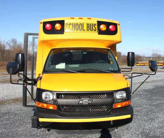 2016 CHEVROLET EXPRESS 3500 MICRO BIRD SMALL SCHOOL BUS #5032 - Mathies ...