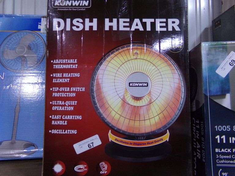 Konwin Dish Heater 1000 Watts Baer Auctioneers Realty, LLC