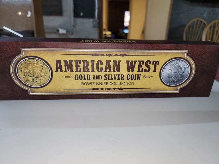 American West Gold & Silver Coin Bowie Knife Collection,"American Gold