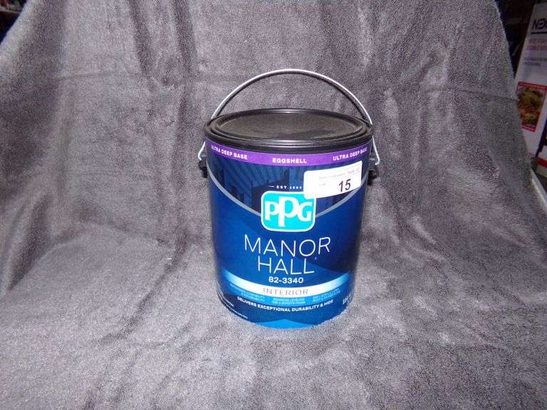 PPG Manor Hall Interior Paint Baer Auctioneers Realty, LLC