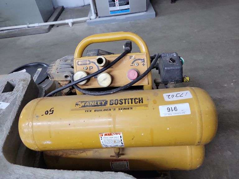 Stanley Bostitch Air Compressor Baer Auctioneers Realty, LLC